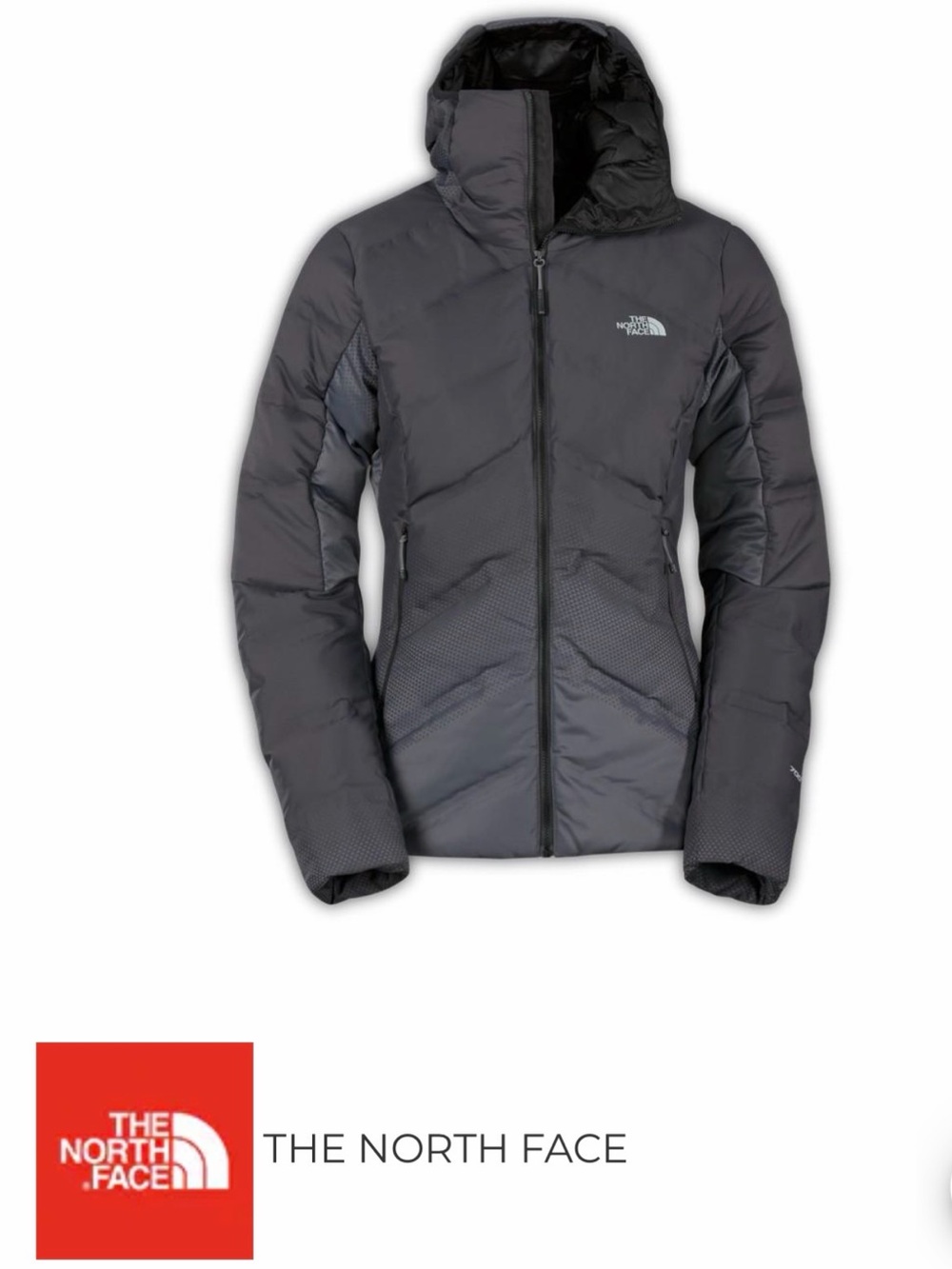 THE NORTH FACE FUSEFORM DOT MATRIX HOODED DOWN JACKET WOMEN'S